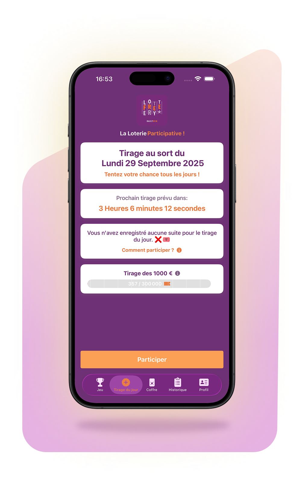 DailyWin App Features